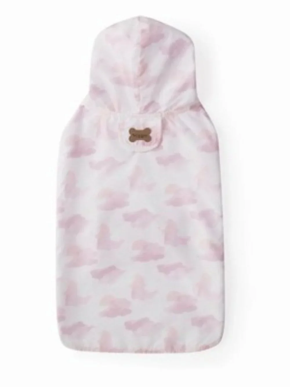 Koolaburra by UGG York Hooded Raincoat for Dogs Pets Pink Cloud Size Medium NWT